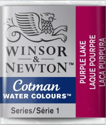 Winsor & Newton - Cotman Watercolour - 1/2 Pan - Lilla Sø