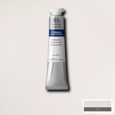 Se Winsor & Newton - Akvarelfarve - Cotman - Chinese White 21 Ml hos Gucca.dk