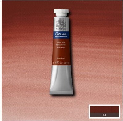 Winsor & Newton - Cotman Watercolour - 21 Ml - Indisk Rød