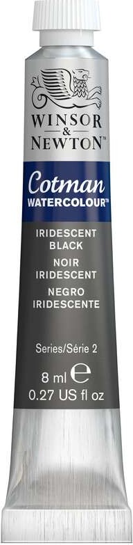 Winsor & Newton - Cotman Watercolour - 8 Ml - Iriserende Sort