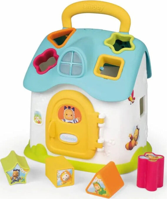 Smoby - Cotoons Puttekasse Til Baby - Hus Med Lyd Og Lys
