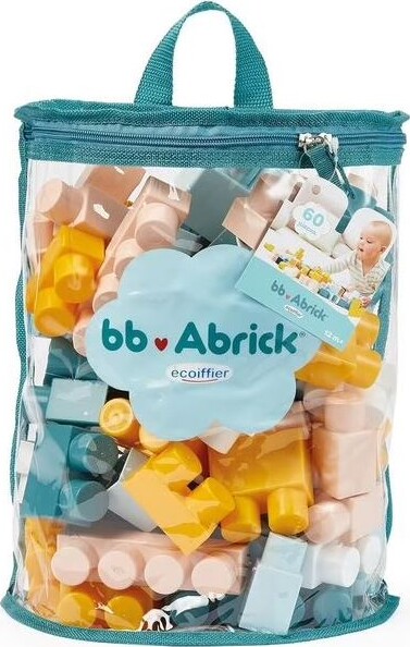 Ecoiffier - 7927 - Togbane Byggesæt - Country Train - Abrick