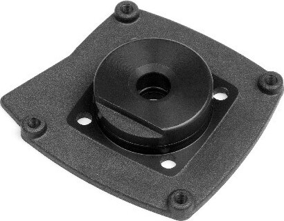 Billede af Cover Plate (black/t3.0) - Hp15153 - Hpi Racing