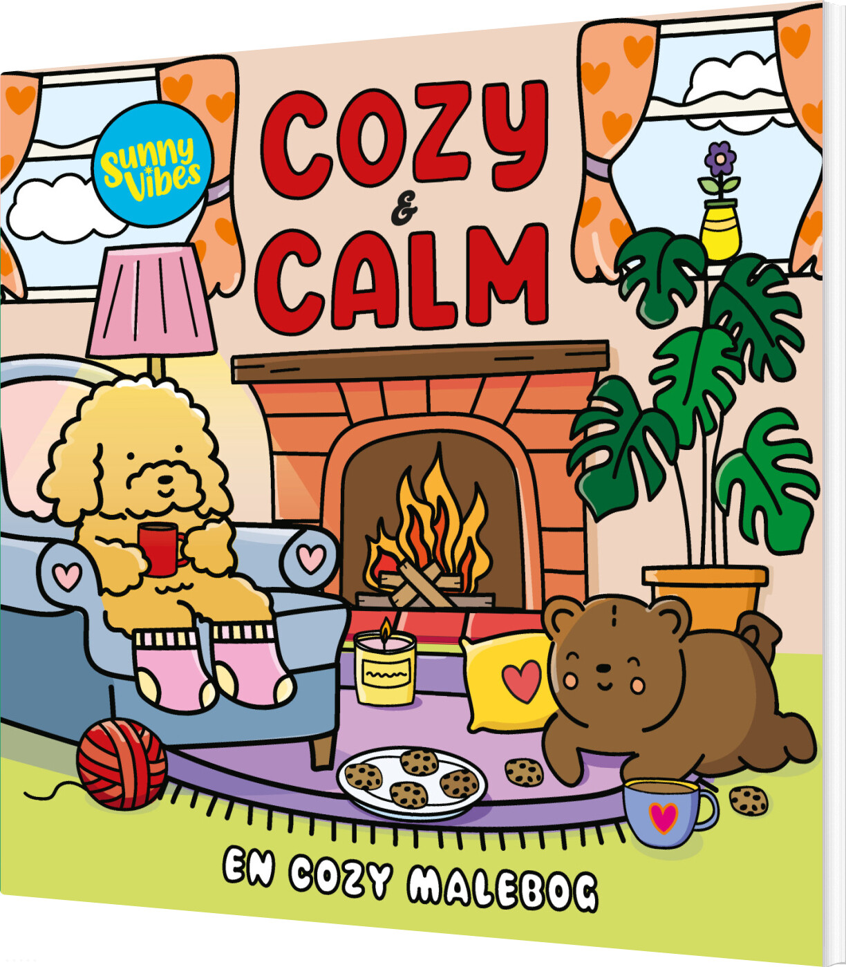 Cozy & Calm: En Cozy Malebog - Bog