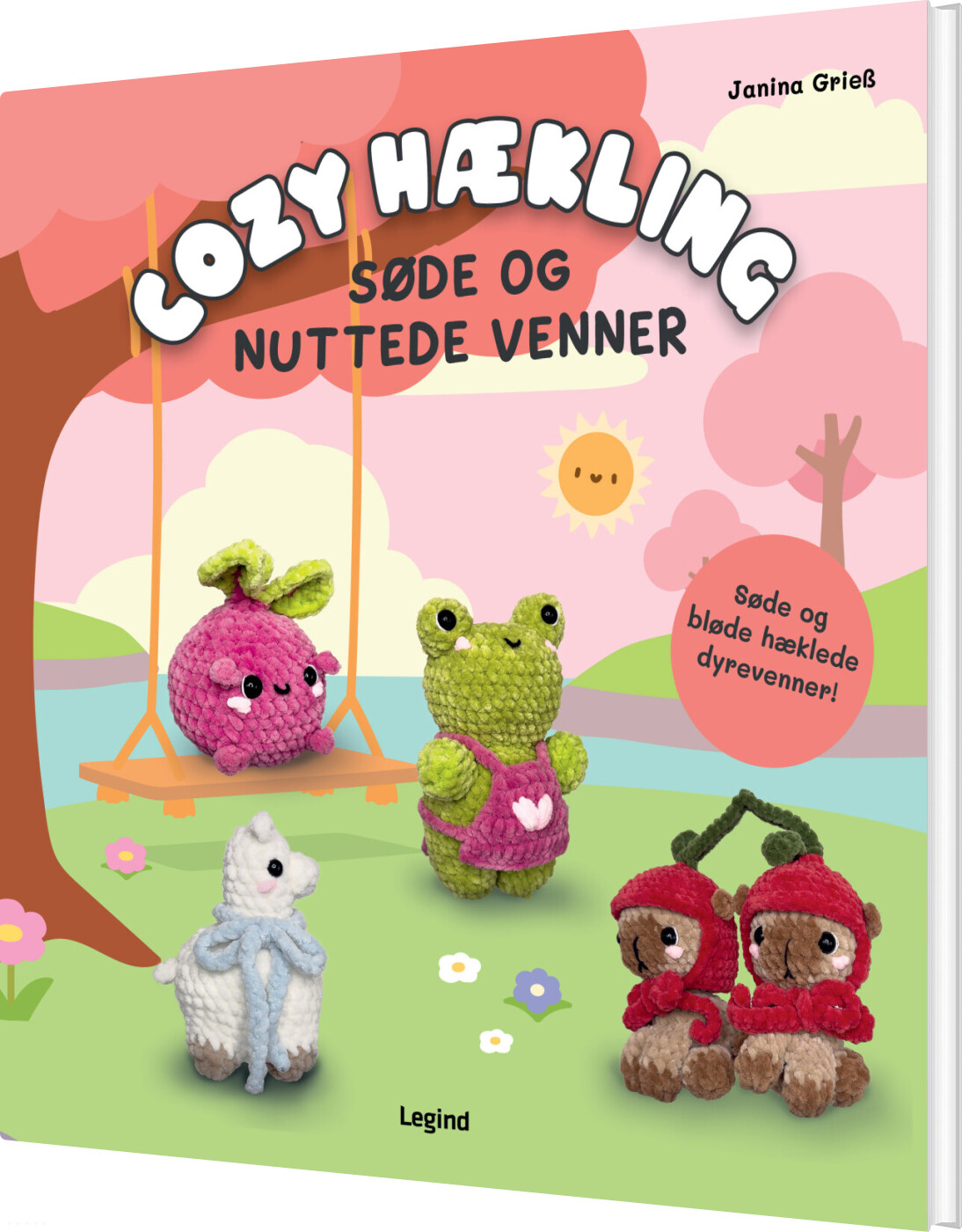 Cozy Hækling - Søde Og Nuttede Venner - Janina Griess - Bog