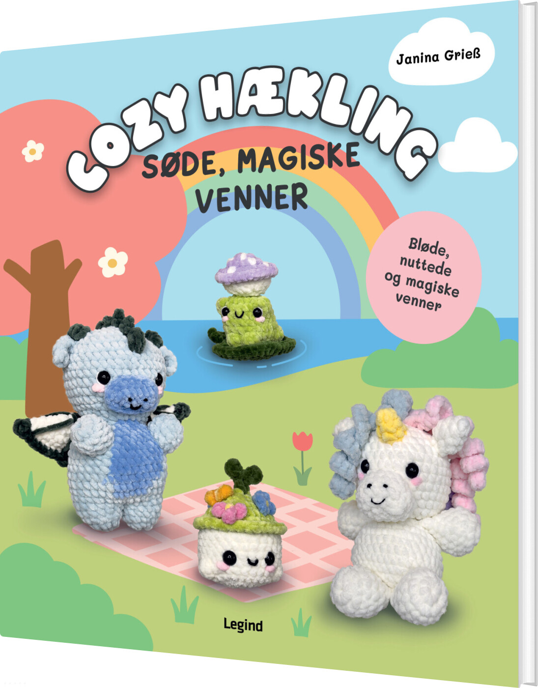 Cozy Hækling - Søde, Magiske Venner - Janina Griess - Bog