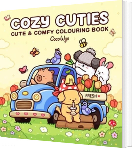 Cozy Cuties: Cute & Comfy Colouring Book - Coco Wyo - English Book