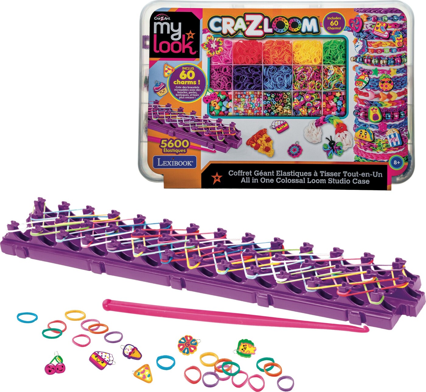 Cra-z-art - Cra-z-loom - All In One Colossal Loom Studio Case
