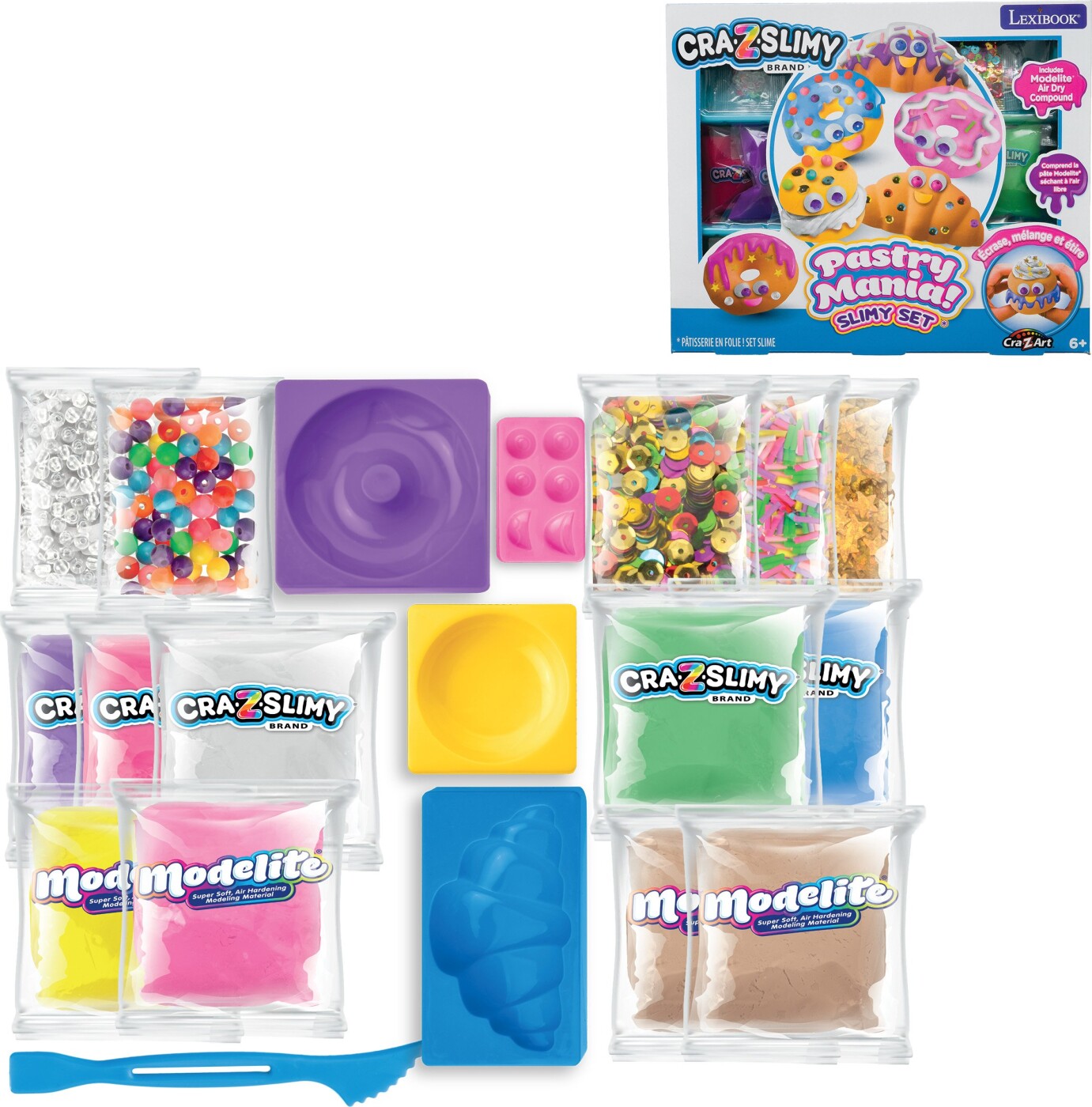Cra-z-art - Cra-z-slimy - Pastry Mania - Slim Legetøj Sæt