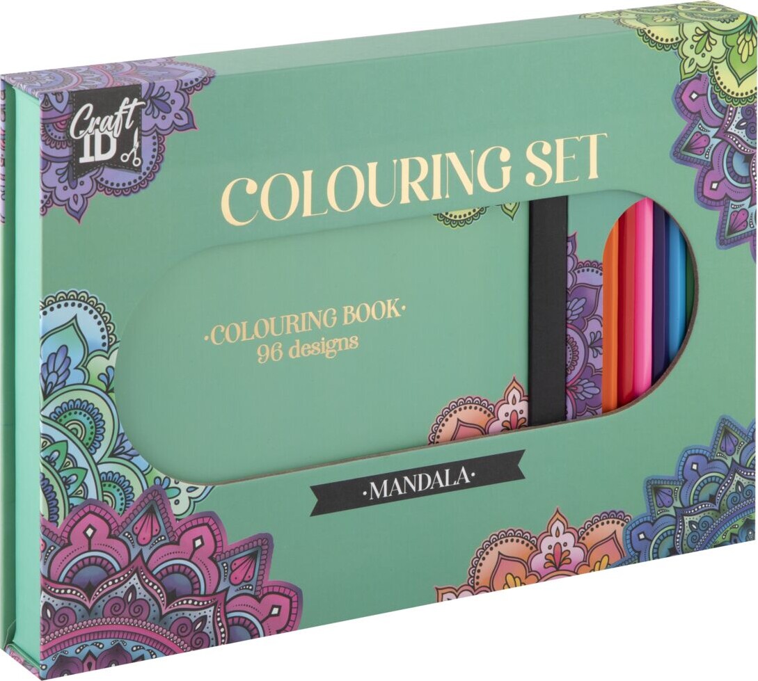 Craft Id - Colouring Set - Turquoise