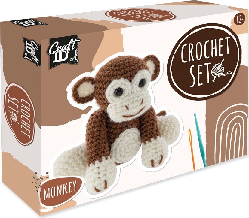 Hæklekit - Abe Diy Hæklesæt Inkl. Garn - Craft Id