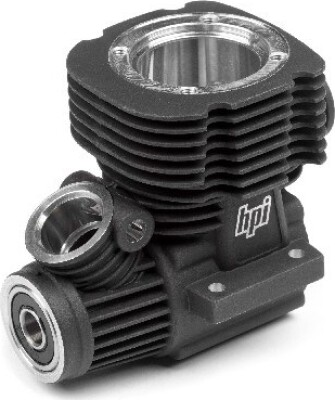 Crankcase (black/f5.9) - Hp117265 - Hpi Racing