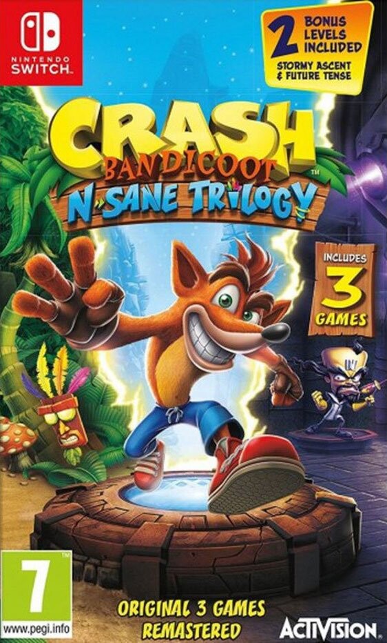 Crash Bandicoot - N'sane Trilogy Remastered - Nintendo Switch
