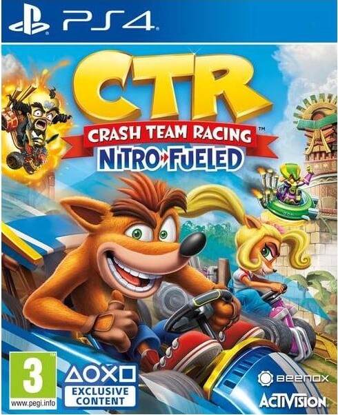 Crash Team Racing: Nitro-Fueled - Sony PlayStation 4 - Racing