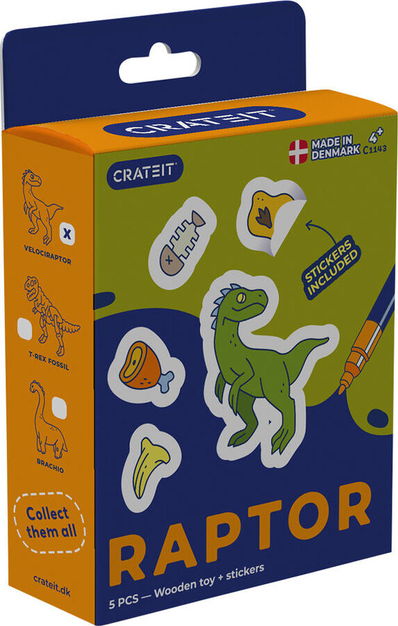 Crateit - Minis - Dinosaur Raptor