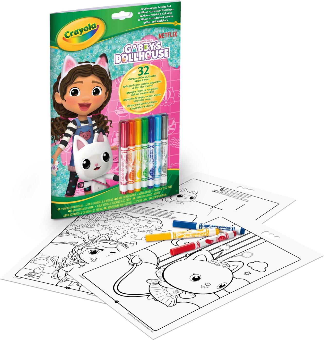 Crayola - Color & Activity Gabby's Dukkehus