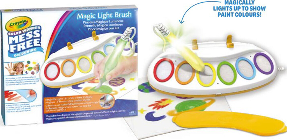 Crayola - Color Wonder Magisk Lys Op Pensel