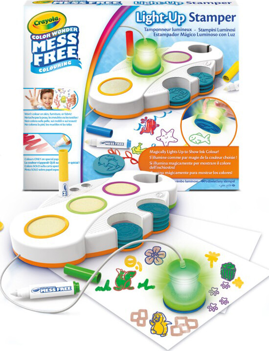 Crayola - Color Wonder Magisk Lys Op Stempler
