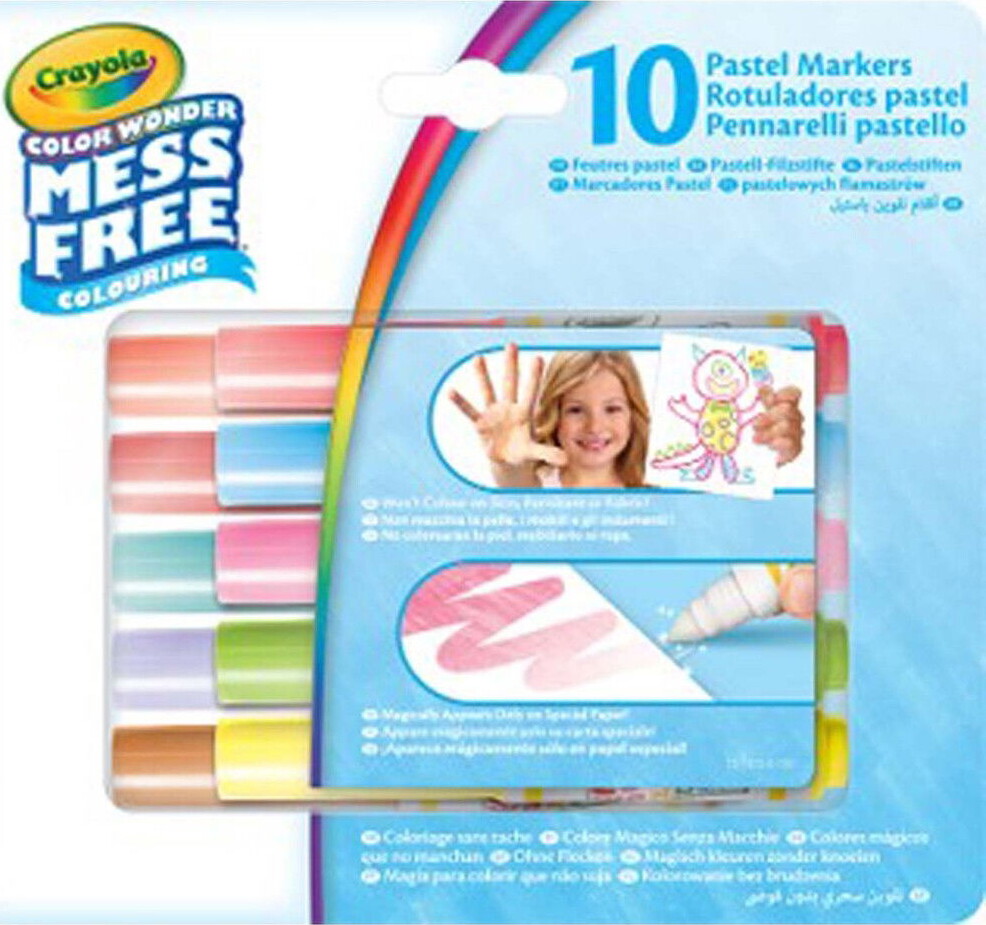 Crayola - Color Wonder Pastel Mini 10 Stk