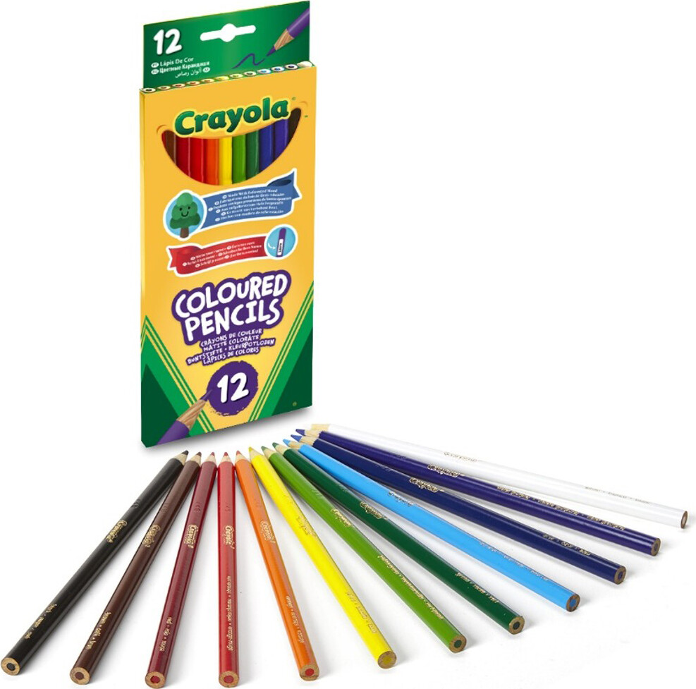 Crayola - Farveblyanter 12 Stk