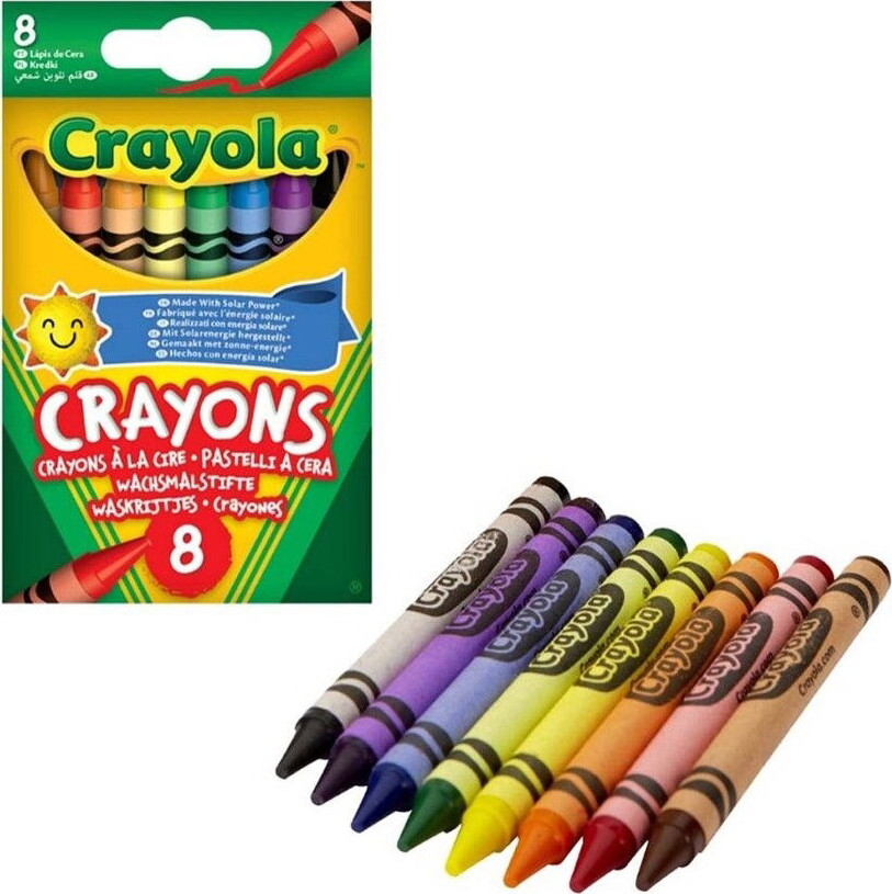 Crayola - Farvekridt 8 Stk