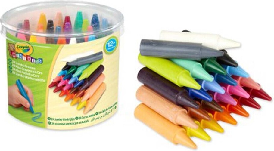Crayola - Mini Kids Jumbo Farvekridt 24 Stk
