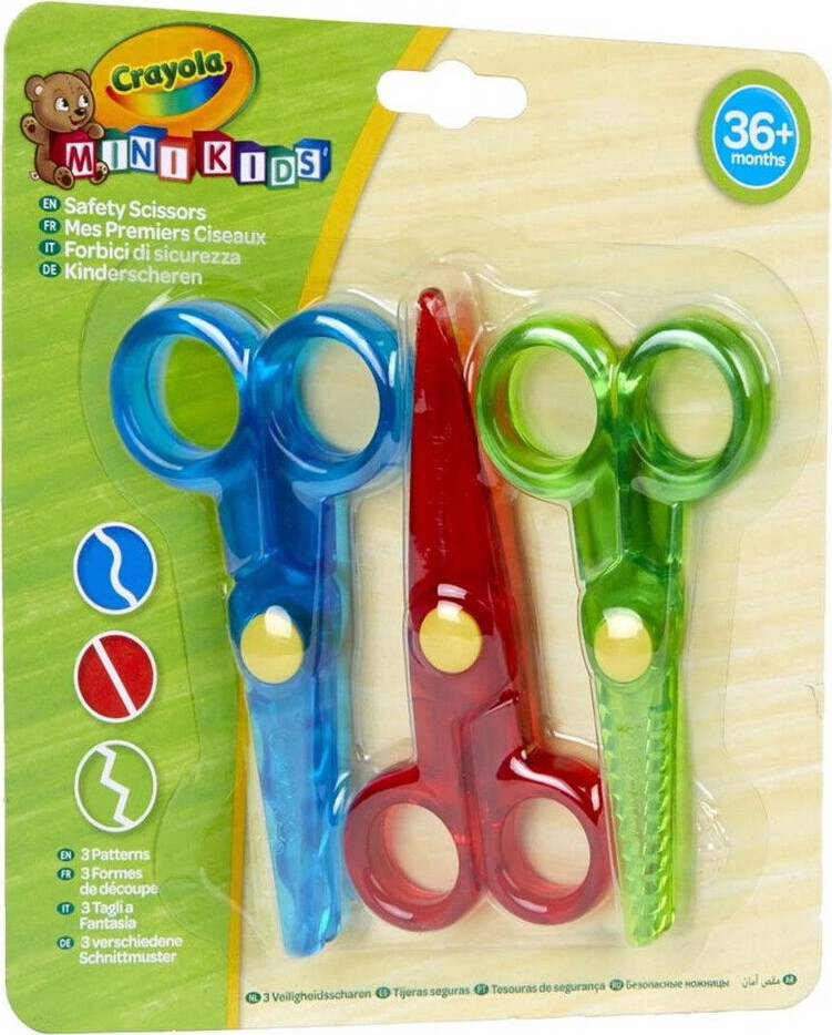 Crayola - Mini Kids Sikkerhedssakse 3 Stk