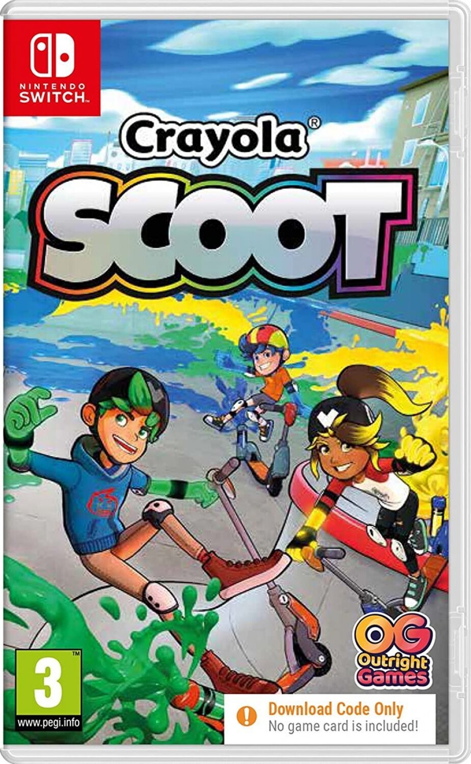Billede af Crayola Scoot - Kode I Boks - Nintendo Switch