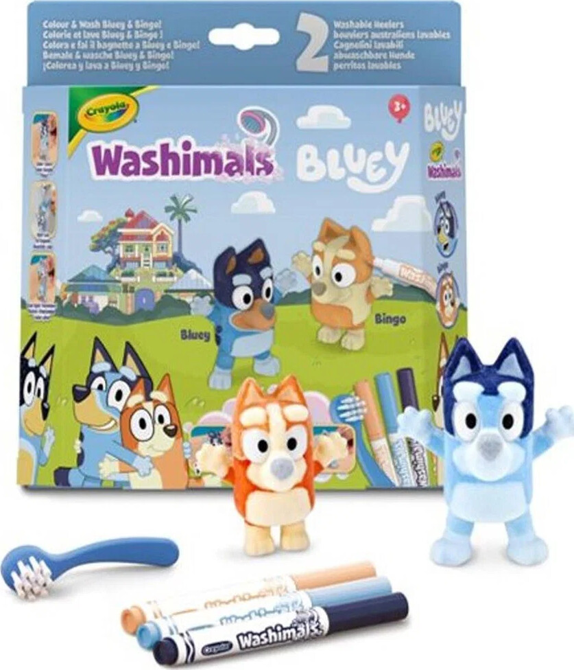 Crayola Scribble Scrubbie Bluey w/2 pets