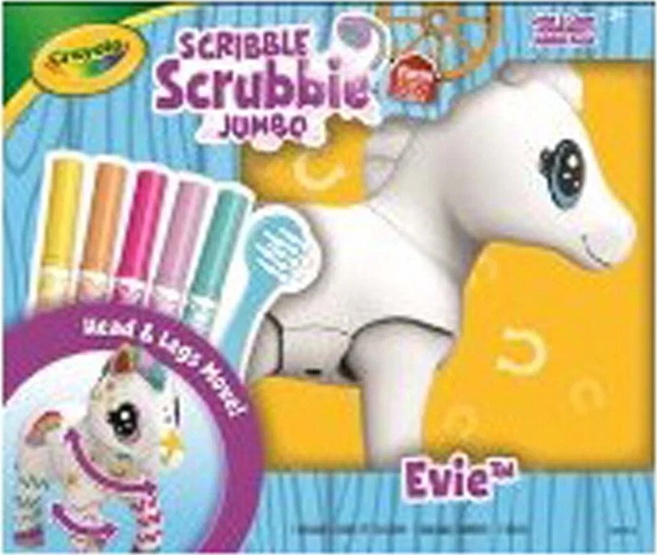 Crayola Scribble Scrubbie Jumbo Pony - Evie
