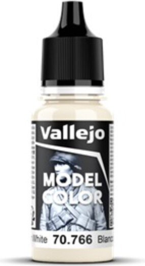 Vallejo - Model Color - Cream White Mat - 18 Ml - 70766