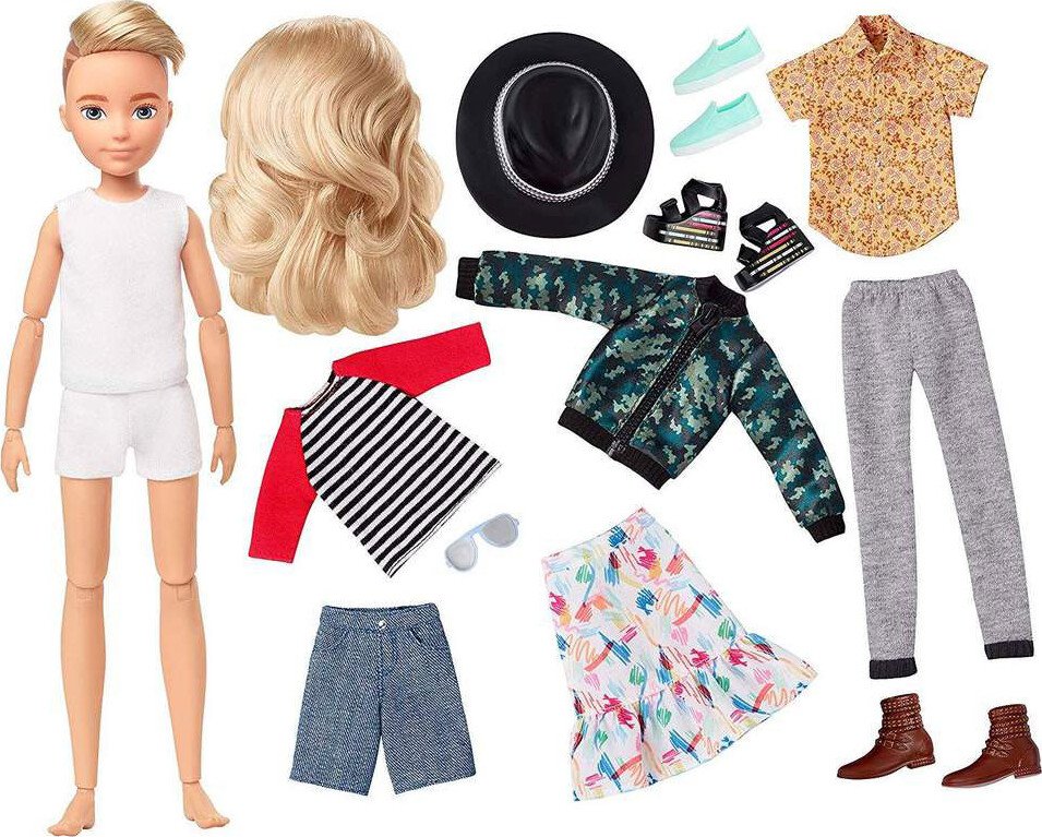 Creatable World Deluxe Sæt - Blond Hair