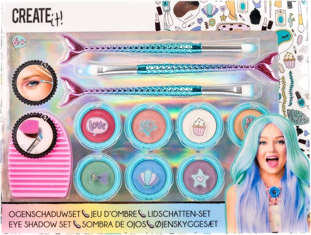 Create It! - øjenskygge Sæt I 11 Dele