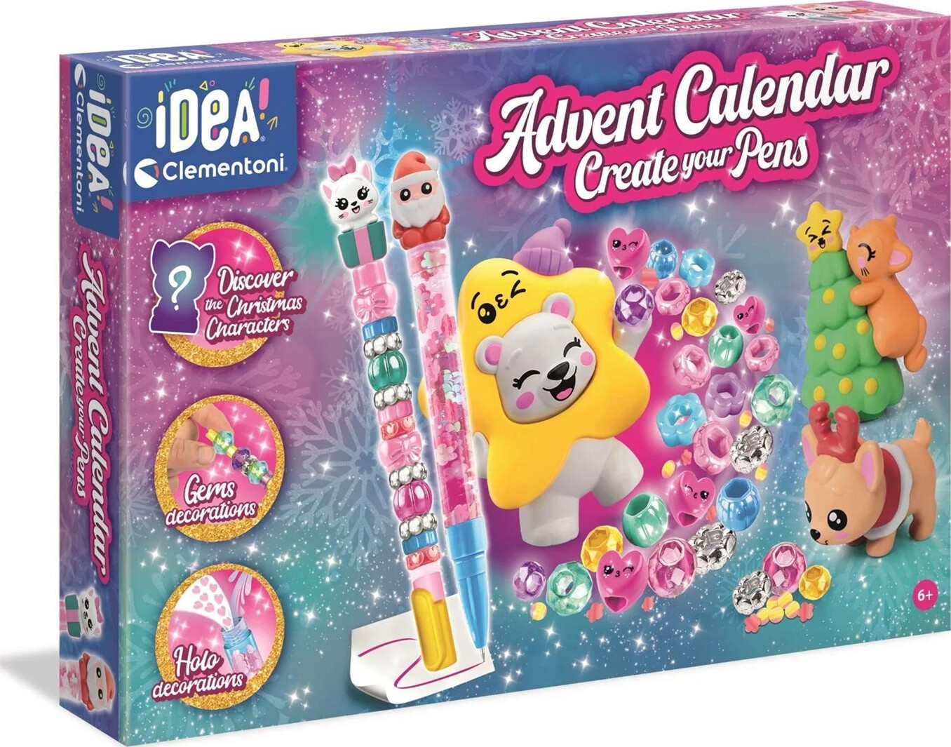 Idea Clementoni - Advent Calendar - Create Your Pens
