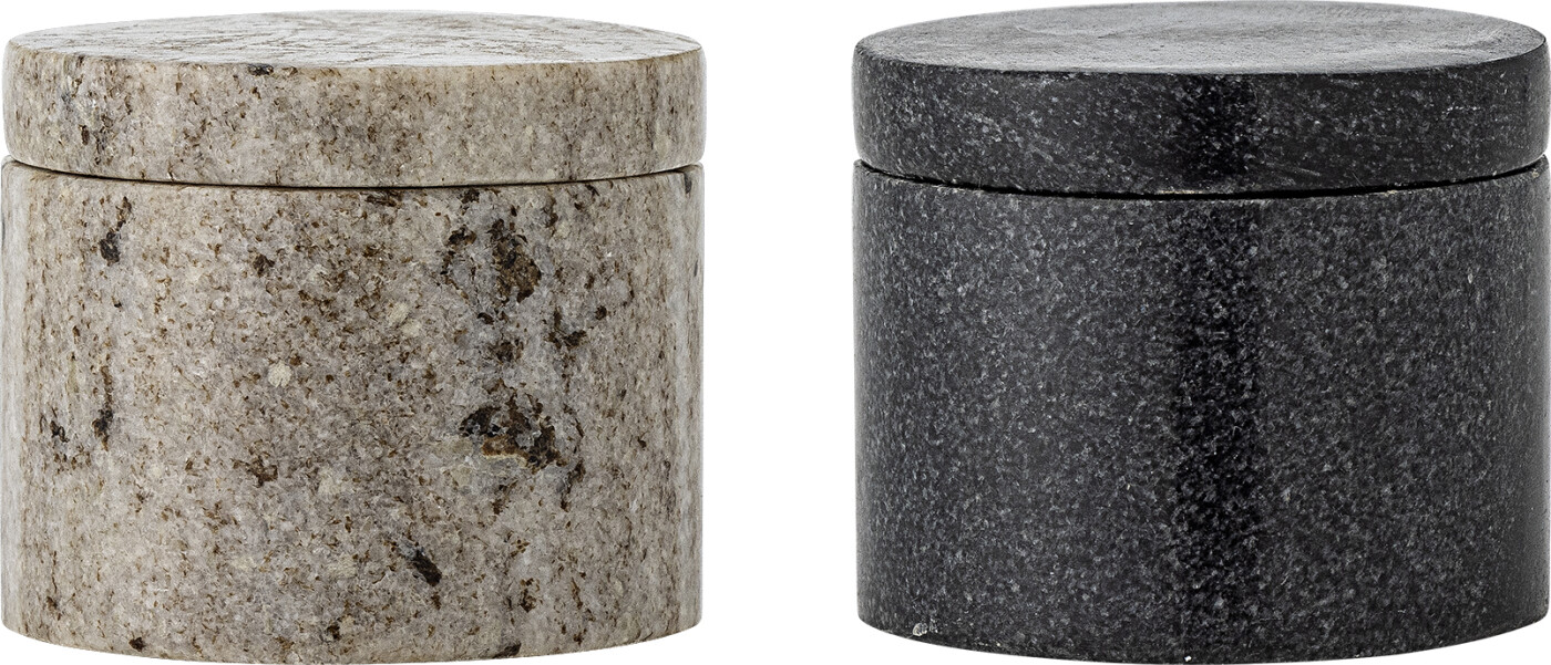 Creative Collection - Avani Salt- Og Peberkar - Marmor - 2 Stk.