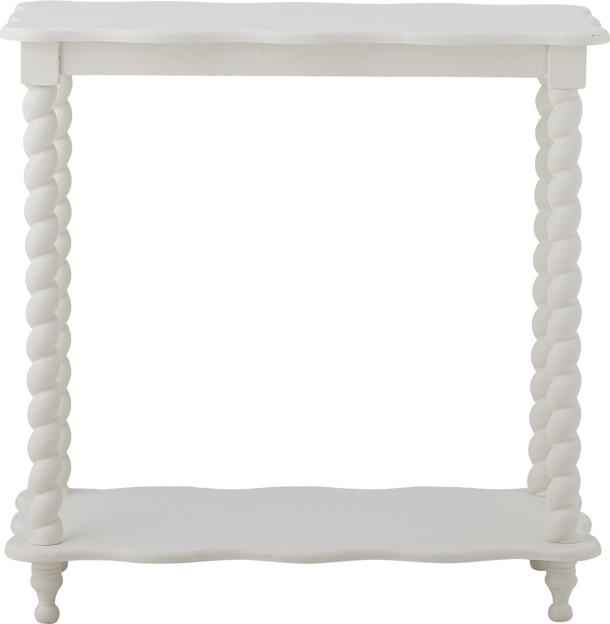CREATIVE COLLECTION Bia konsolbord, m. 1 hylde - hvid MDF (L60xH60xB30)