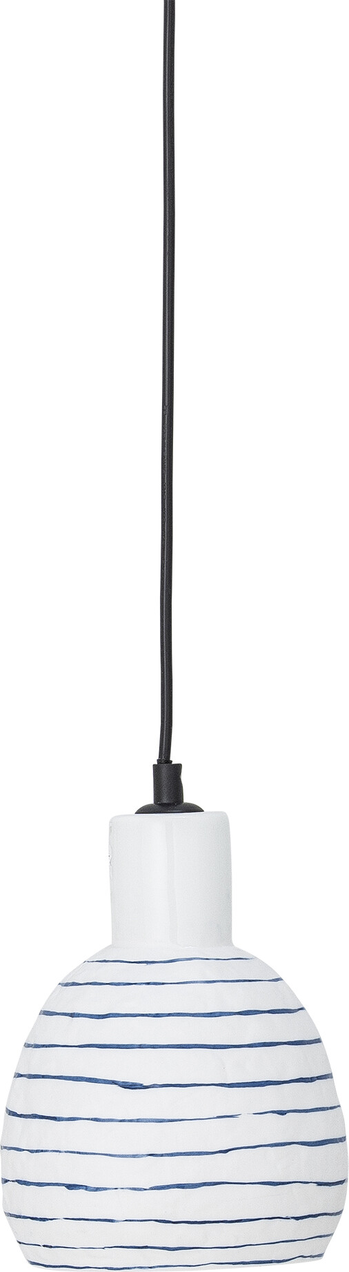 Creative Collection - Elga Pendel Lampe - Hvid - Stentøj Keramik