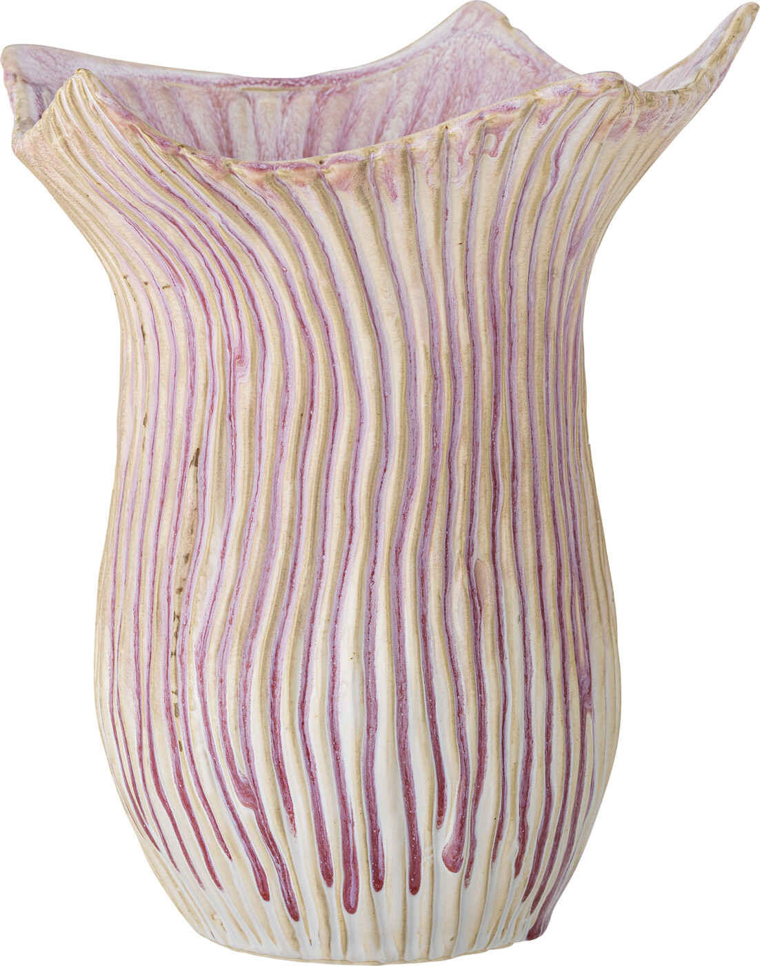 Creative Collection - Floral Vase - Rosa - Stentøj Keramik