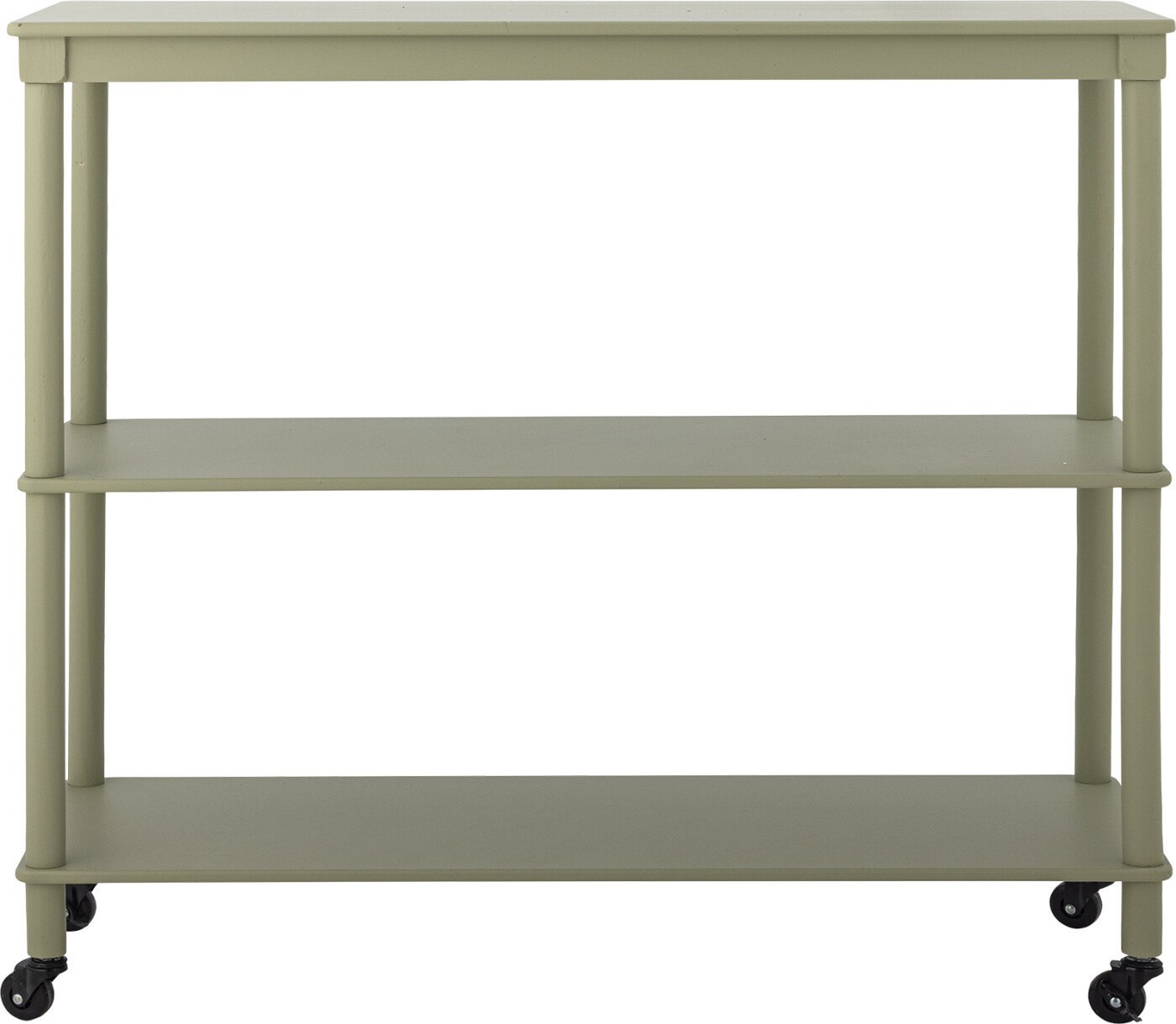 Creative Collection - Harald Konsolbord Med Hylder - Grøn - Mdf