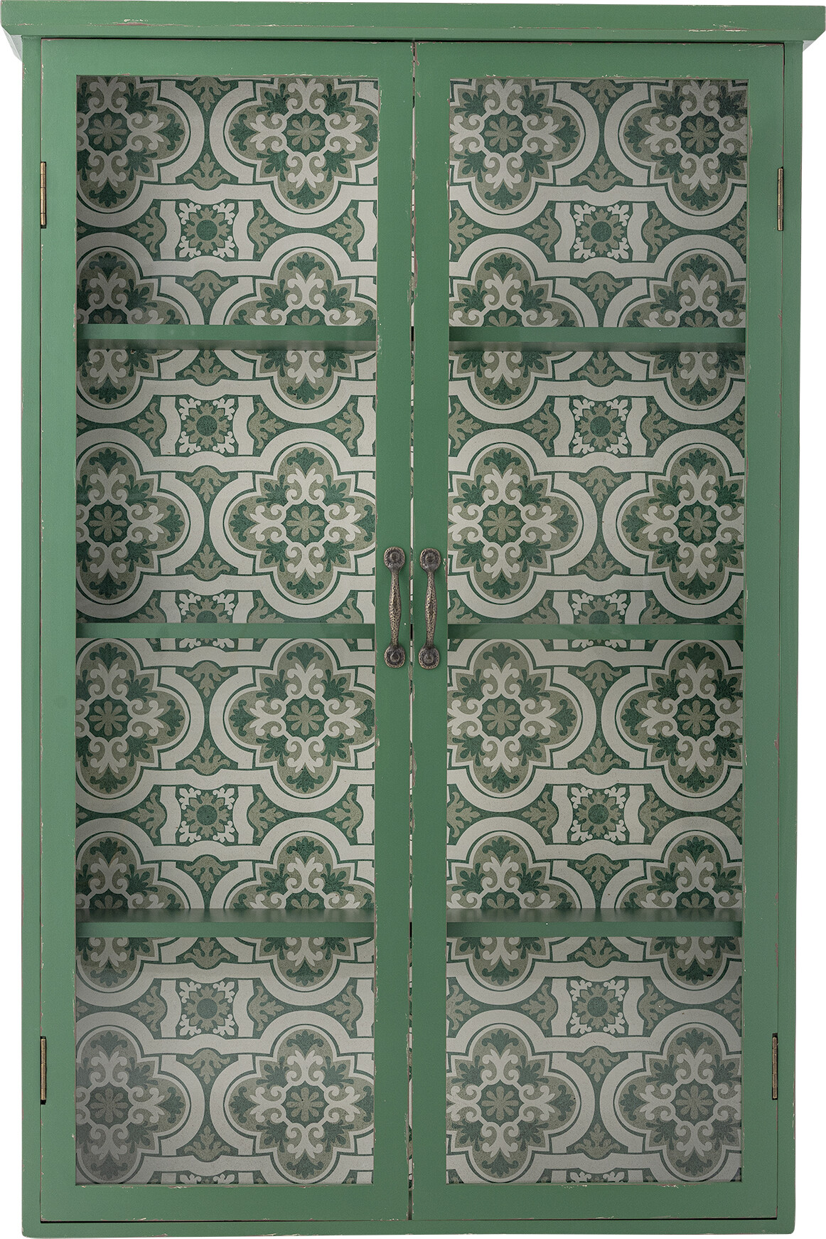 Creative Collection - Hazem Skab Til Væg - Grøn - Fyrretræ