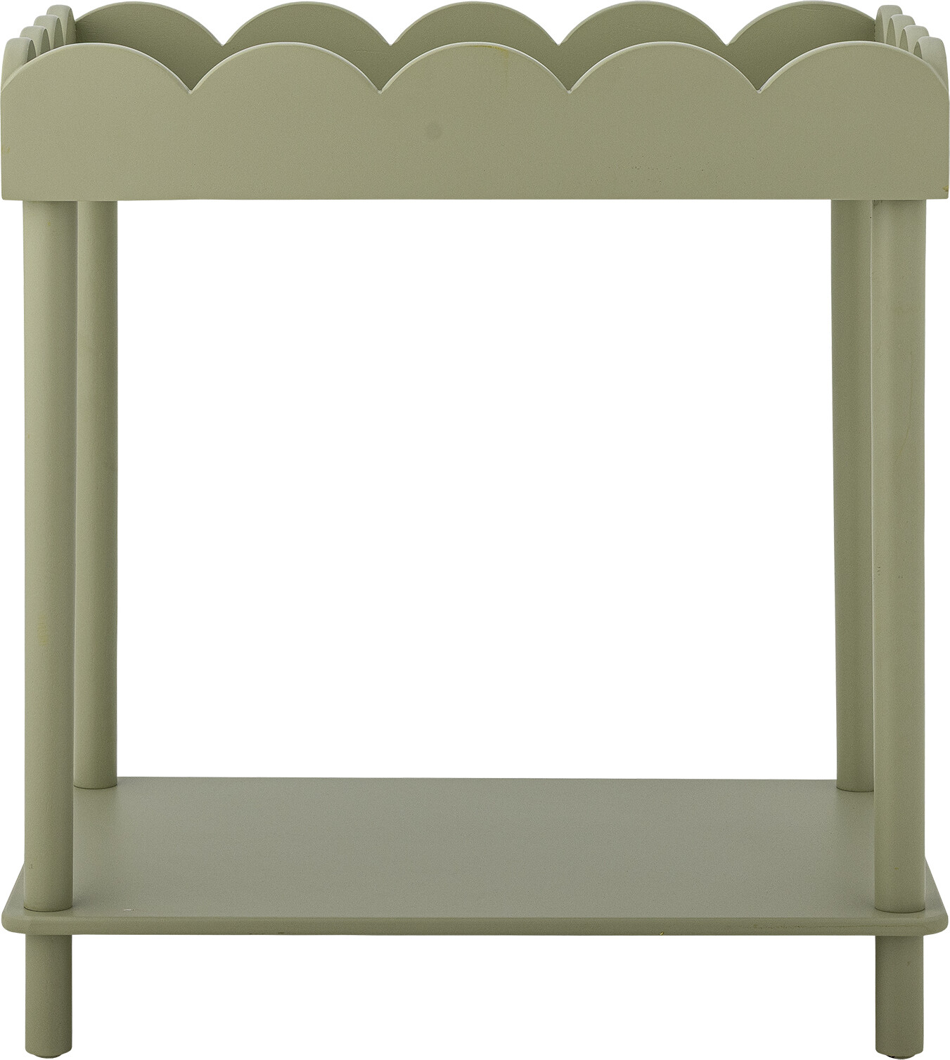 Creative Collection - Isola Sidebord Med Hylde - H 68 Cm - Grøn