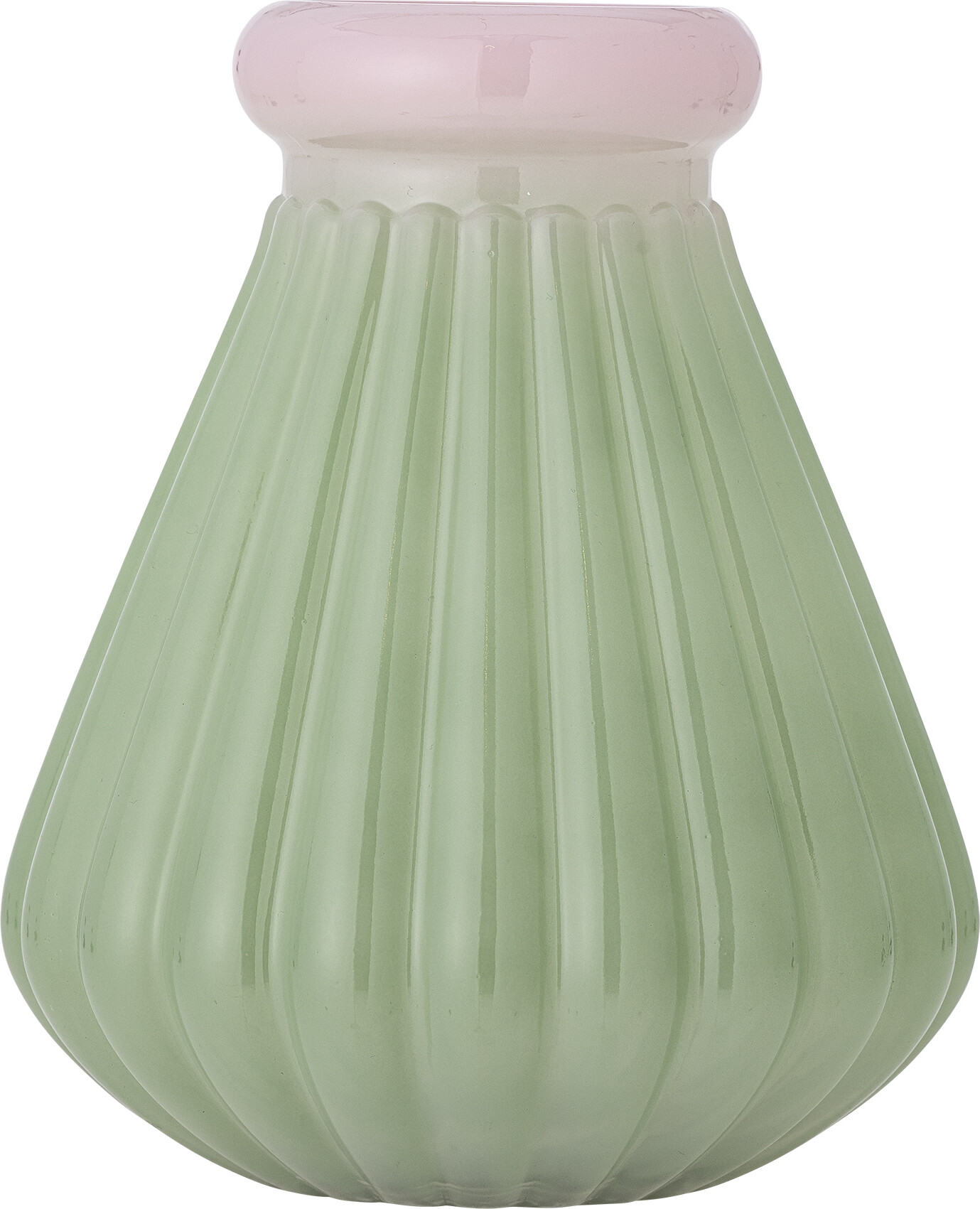 Creative Collection - Judith Vase - Grøn - Glas