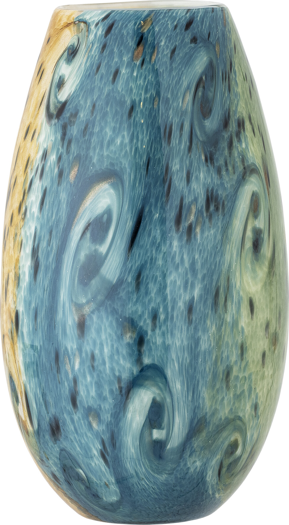 Creative Collection - Kalian Vase - Blå - Glas