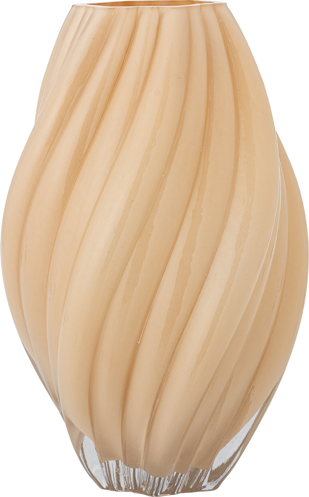 Creative Collection - Kanji Vase - Natur - Glas - ø 19 Cm