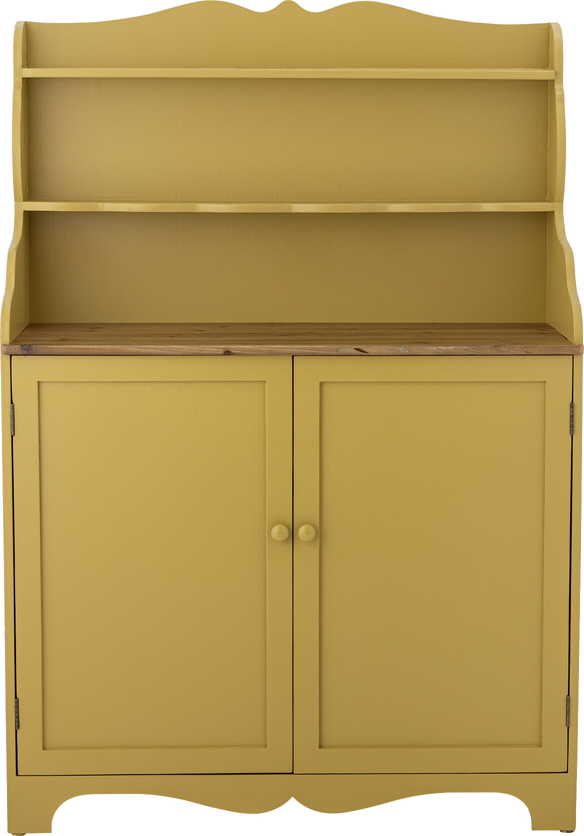 Creative Collection - Libby Skab - Gul - Fyrretræ - 91,5x134x39 Cm