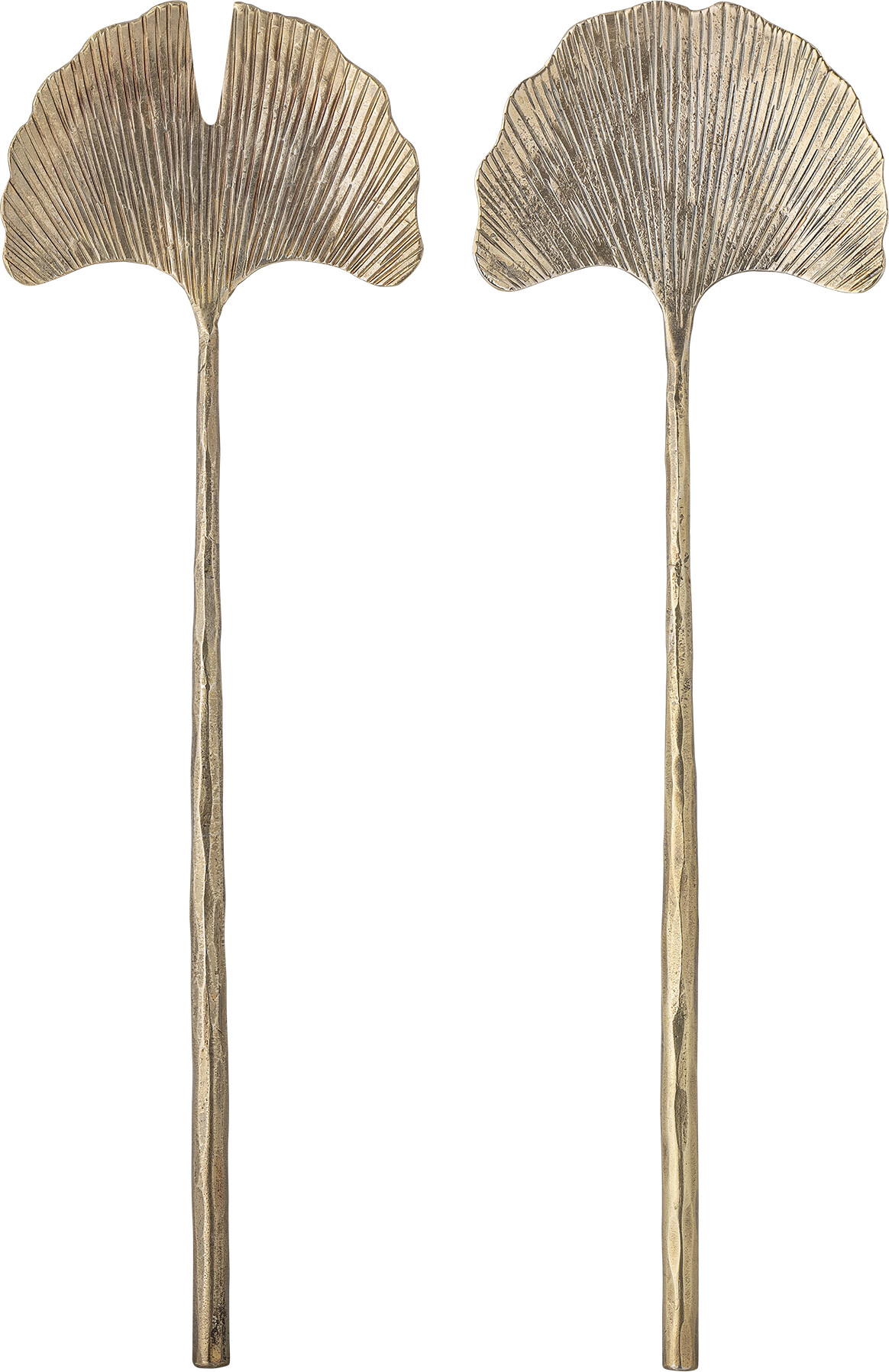 Creative Collection - Lyas Salatbestik Sæt - Messing - Metal - 2 Dele