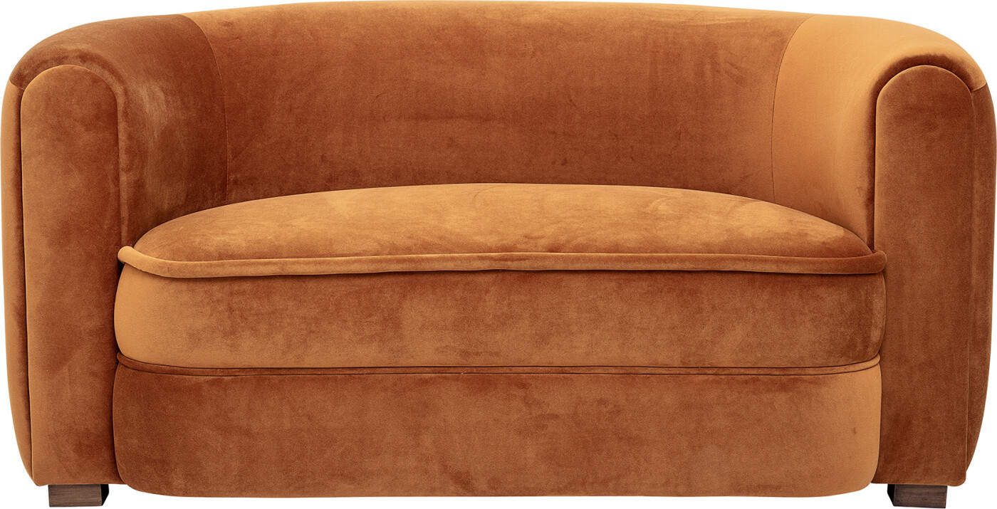 Bloomingville - Malala Sofa, Orange, Polyester, L152xH73xW79 cm