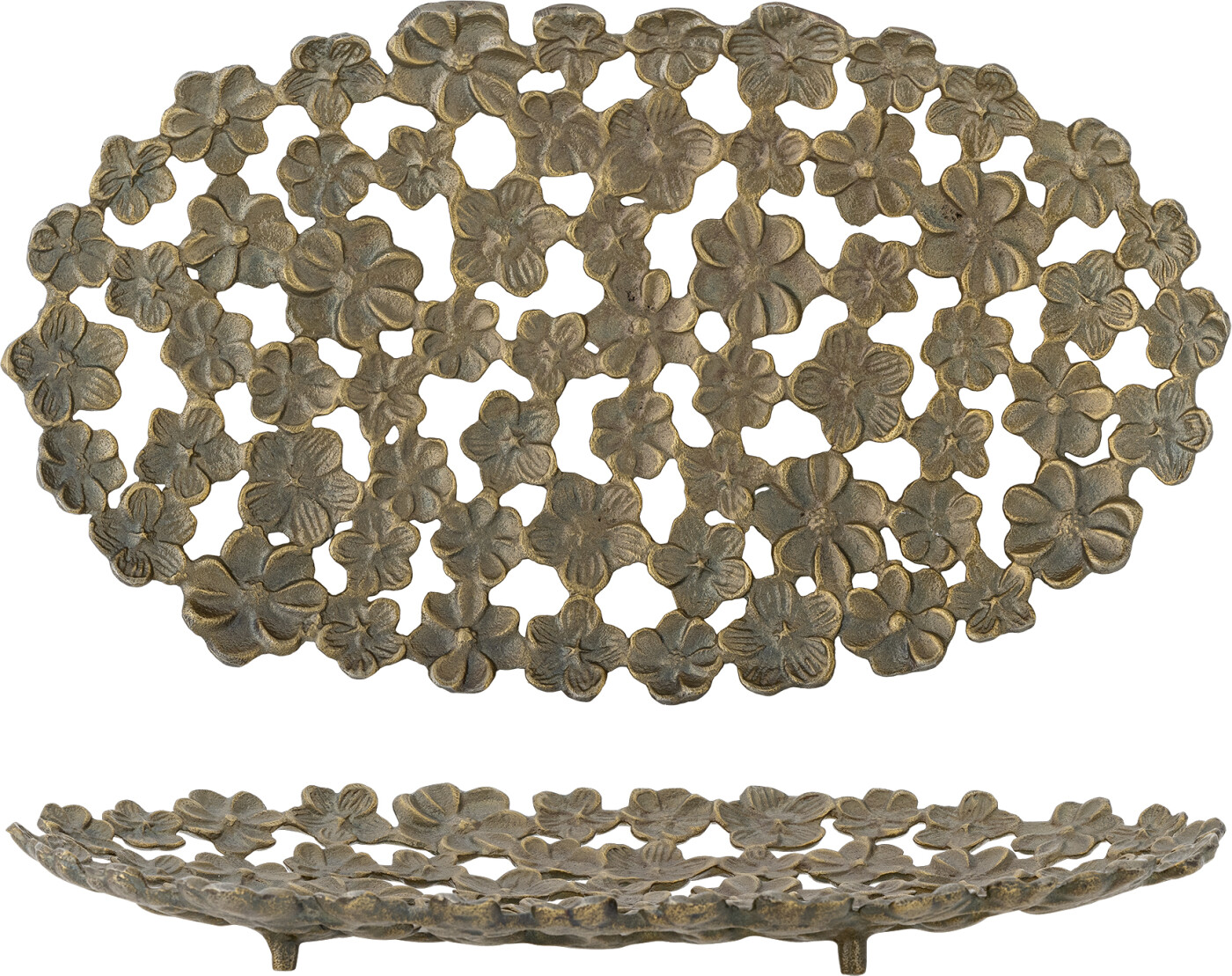 Creative Collection - Micha Fad - Guld - Aluminium