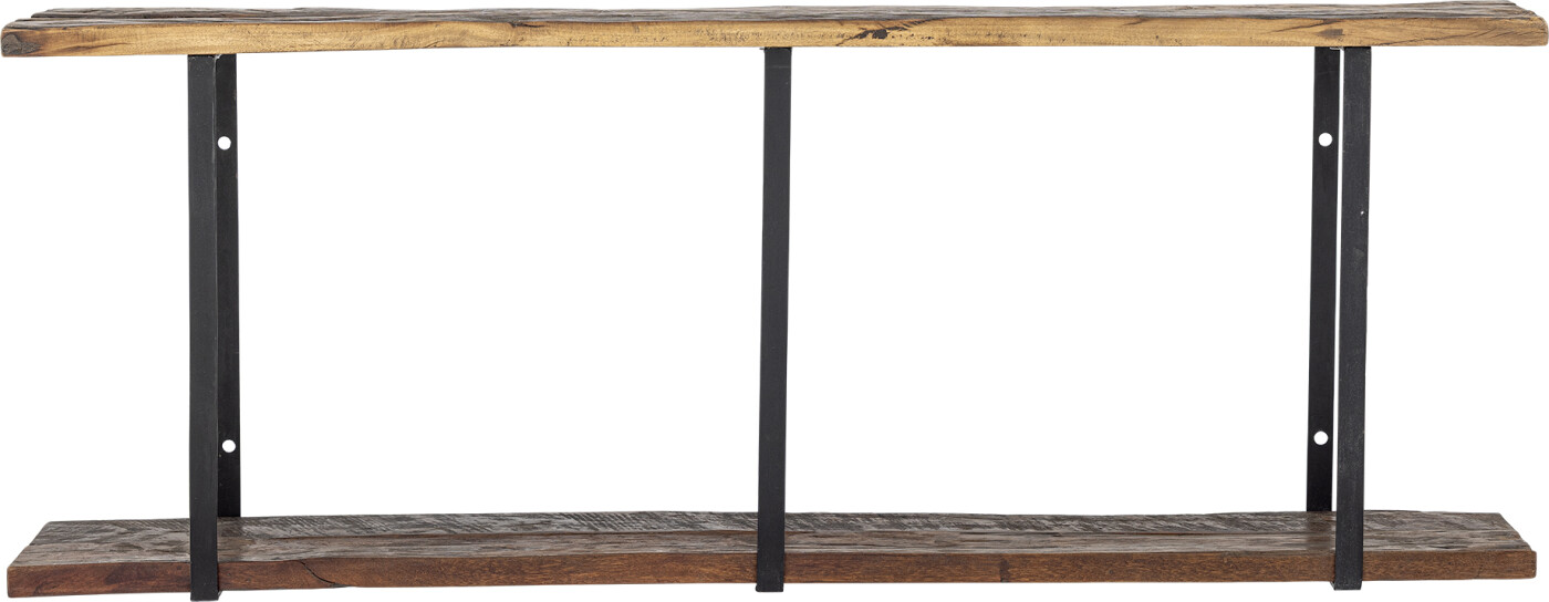 Bloomingville - Tallymay Hylde, Brun, Genanvendt Træ, L140xH53xW25,5 cm