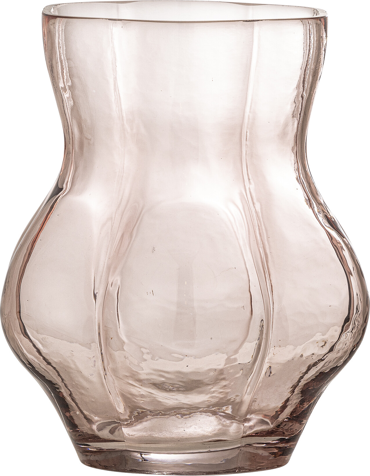 Creative Collection - Tava Vase - Rosa - Glas - H 20 Cm